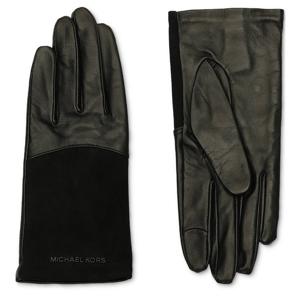 Michael Kors Suede & Leather Tech Gloves
